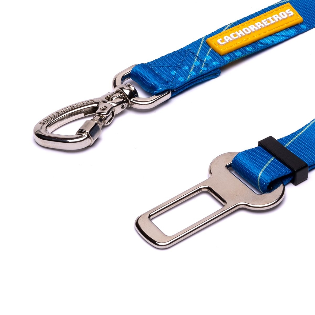 CACHORREIROS CORREA CINTURON DE SEGURIDAD INDIGO TALLA P - S