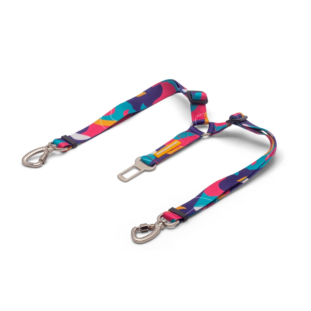 CACHORREIROS CORREA CINTURON DE SEGURIDAD DOBLE DOGE TALLA G - L