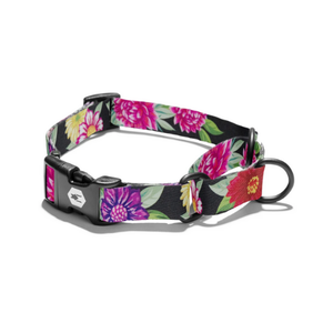 [WO-019] WOLFGANG COLLAR MARTINGALE DARKFLORAL L