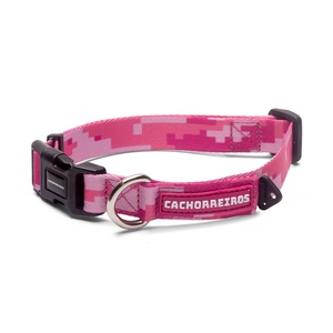 [CA-163] CACHORREIROS COLLAR CAMUFLAJE ROSA TALLA P - S