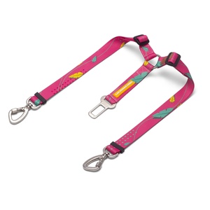 [CA-111] CACHORREIROS CORREA CINTURON DE SEGURIDAD DOBLE OLIVIA TALLA P - S